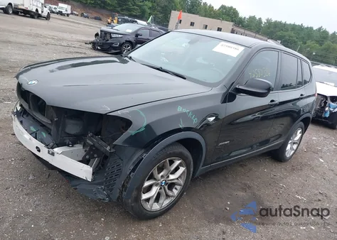 2013 BMW X3 xDrive28I из США, поврежденный, VIN 5UXWX9C56D0A29883